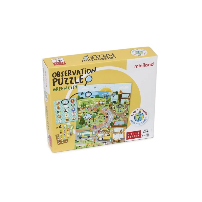 MINILAND ECO PUZZLE - CITY OBVERVATION