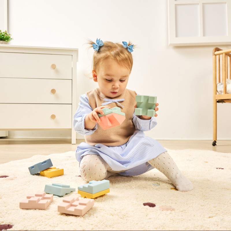 MINILAND ΜΑΛΑΚΑ ΤΟΥΒΛΑΚΙΑ ΣΤΟΙΒΑΞΗΣ  - SOFT BUILDING BLOCKS