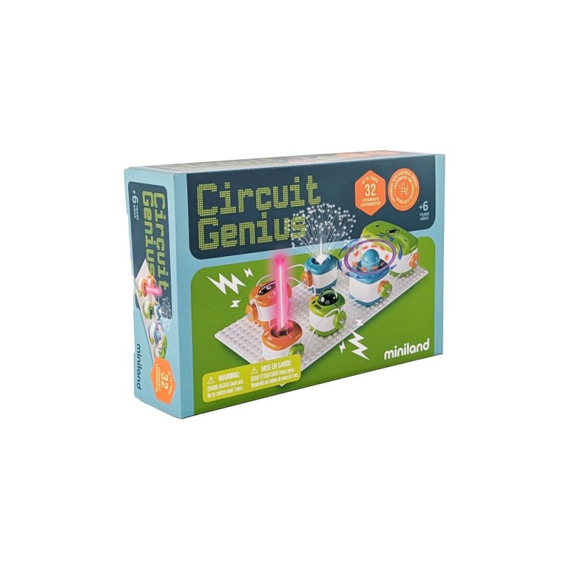 MINILAND ΣΕΤ ΠΕΙΡΑΜΑΤΩΝ ΚΥΚΛΩΜΑΤΩΝ - CIRCUIT GENIUS