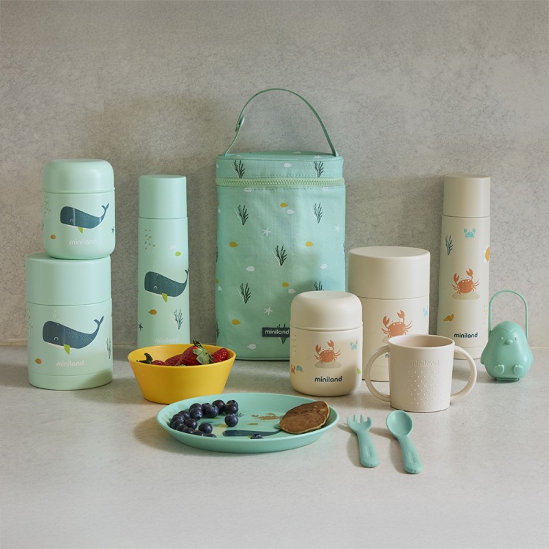 MINILAND FOOD THERMOS 600 ML  OCEAN CRAB