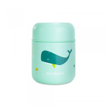 MINILAND FOOD THERMOS MINI 280 ML OCEAN WHALE