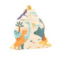 MINILAND ΑΔΙΑΒΡΟΧΟ ΣΑΚΙΔΙΟ ΠΛΑΤΗΣ KIDDIE SACK JURASSIC
