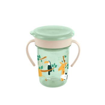 MINILAND ΠΑΙΔΙΚΟ ΠΟΤΗΡΑΚΙ 360 SIPPY CUP JUNGLE 270 ML