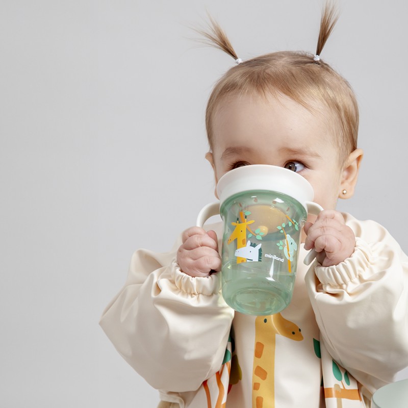 MINILAND ΠΑΙΔΙΚΟ ΠΟΤΗΡΑΚΙ 360 SIPPY CUP JUNGLE 270 ML