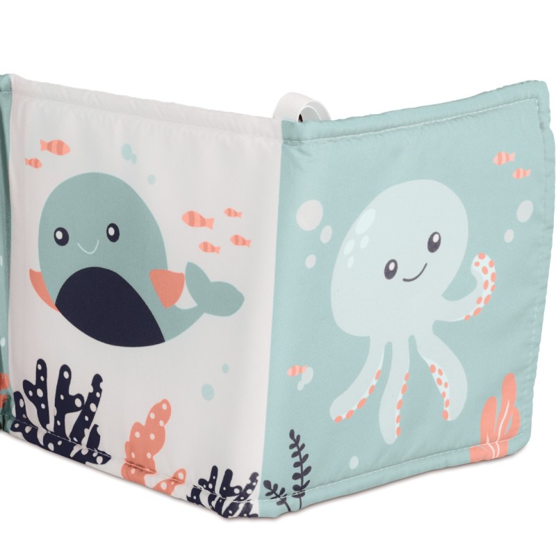 MINILAND ΒΡΕΦΙΚΟ ΥΦΑΣΜΑΤΙΝΟ ΒΙΒΛΙΑΡΑΚΙ - SEA CRADLE BOOK