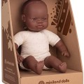 MINILAND ΜΩΡΟ ΚΟΥΚΛΑ ΜΕ ΜΑΛΑΚΟ ΣΩΜΑ AFRICAN 32 CM