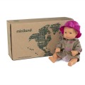 MINILAND ΚΟΥΚΛΑ ΚΑΥΚΑΣΙΑ 32 CM ΜΕ ΡΟΥΧΑΛΑΚΙΑ
